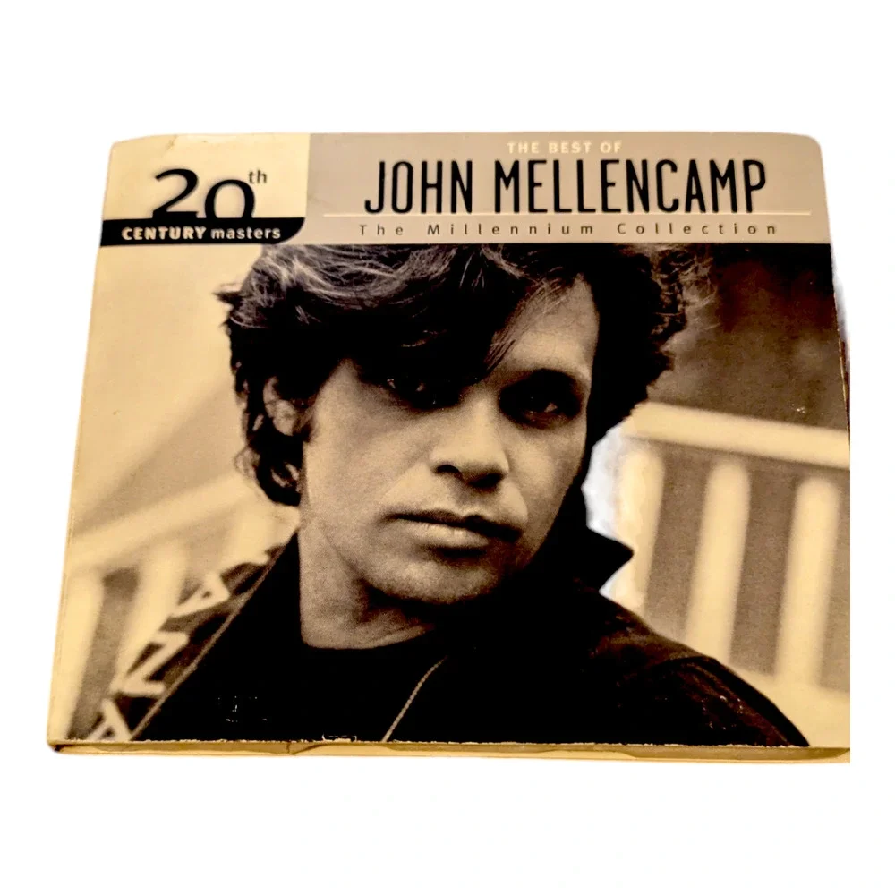 Lot of 5 John Mellencamp CD Bundle Dance Naked Human Wheel Millennium Collection